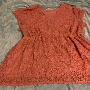 Liberty Love 3x lace overlay Mauve